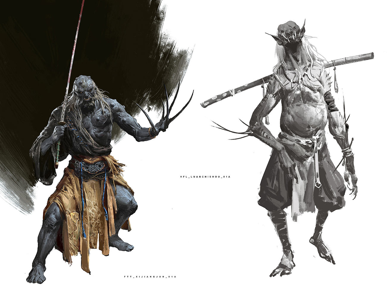 Yaoguai Shooter's Colleagues Art from Black Myth: Wukong