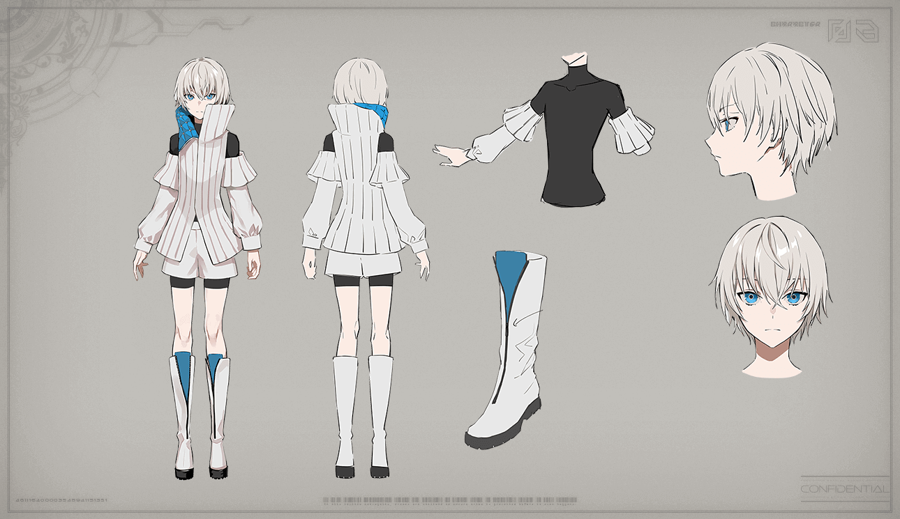 Noel Ganette Concept Art from Dyschronia: Chronos Alternate