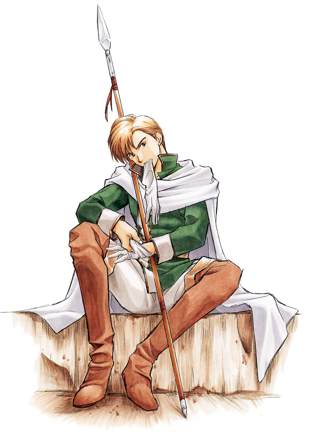 Cain Art from Fire Emblem: Thracia 776