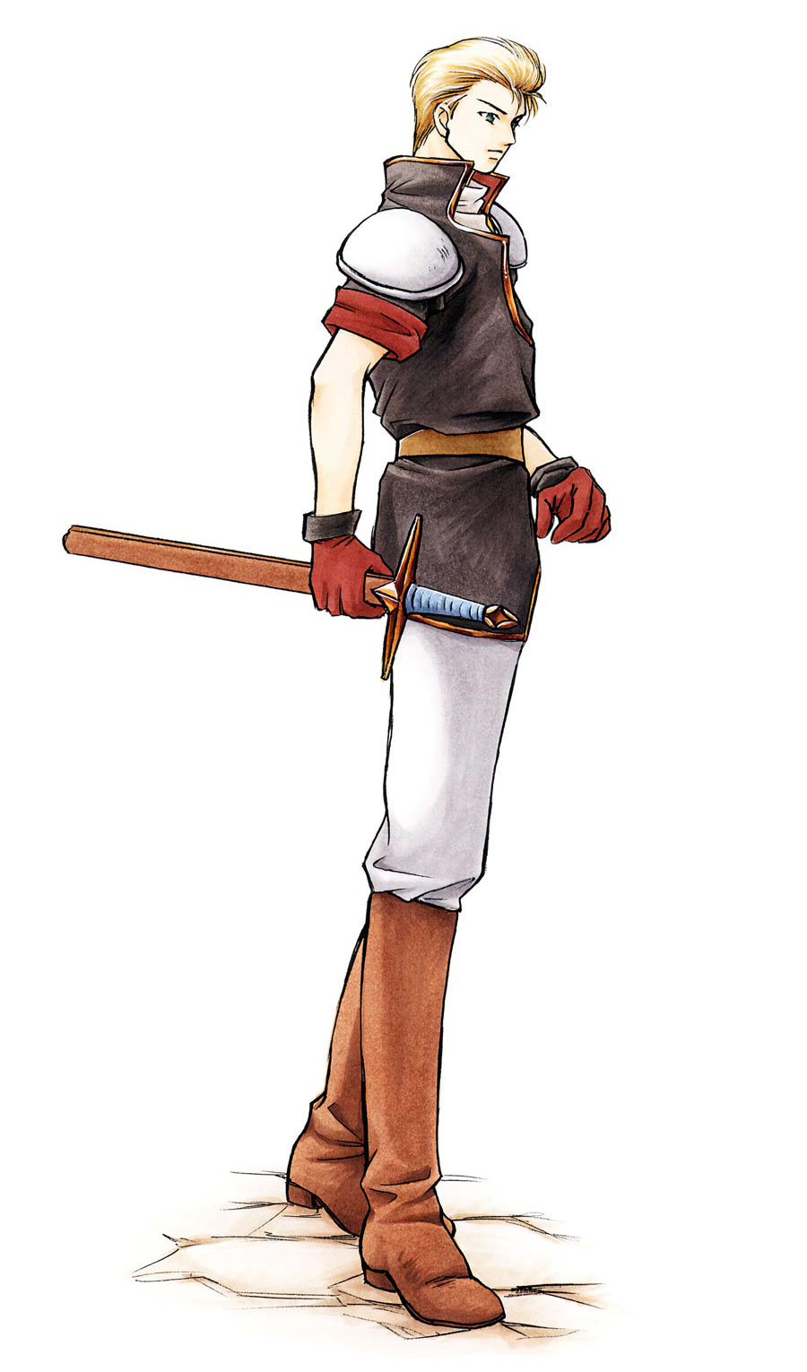 Diarmuid Art from Fire Emblem: Thracia 776