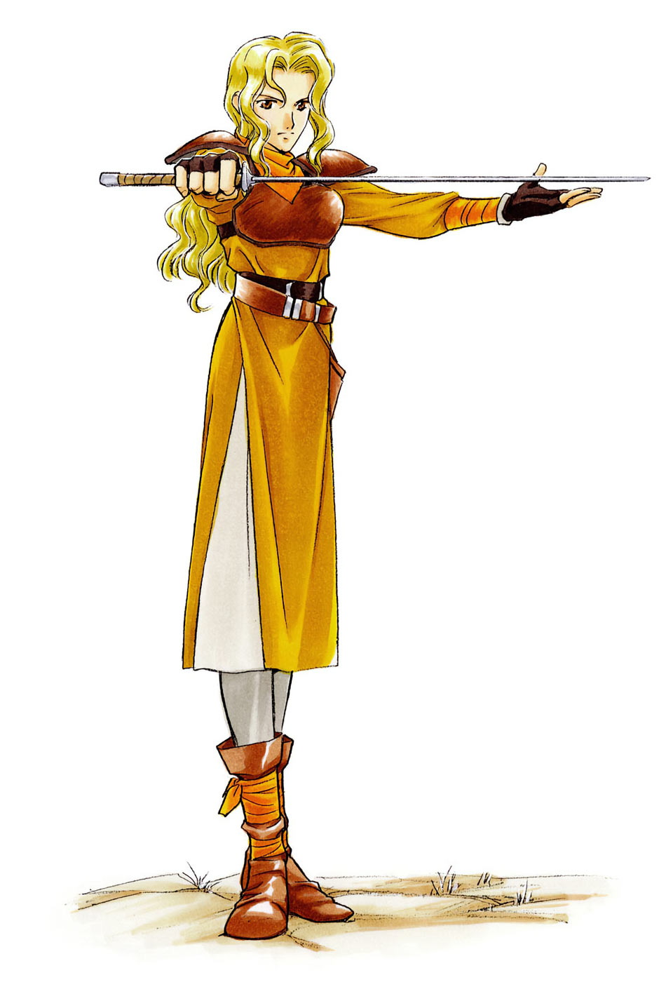 Eyvel Art from Fire Emblem: Thracia 776