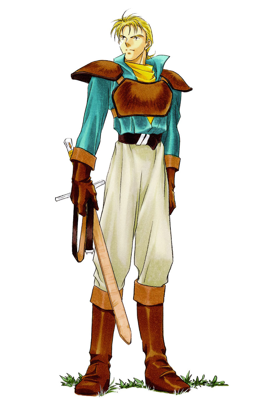Fergus Art from Fire Emblem: Thracia 776