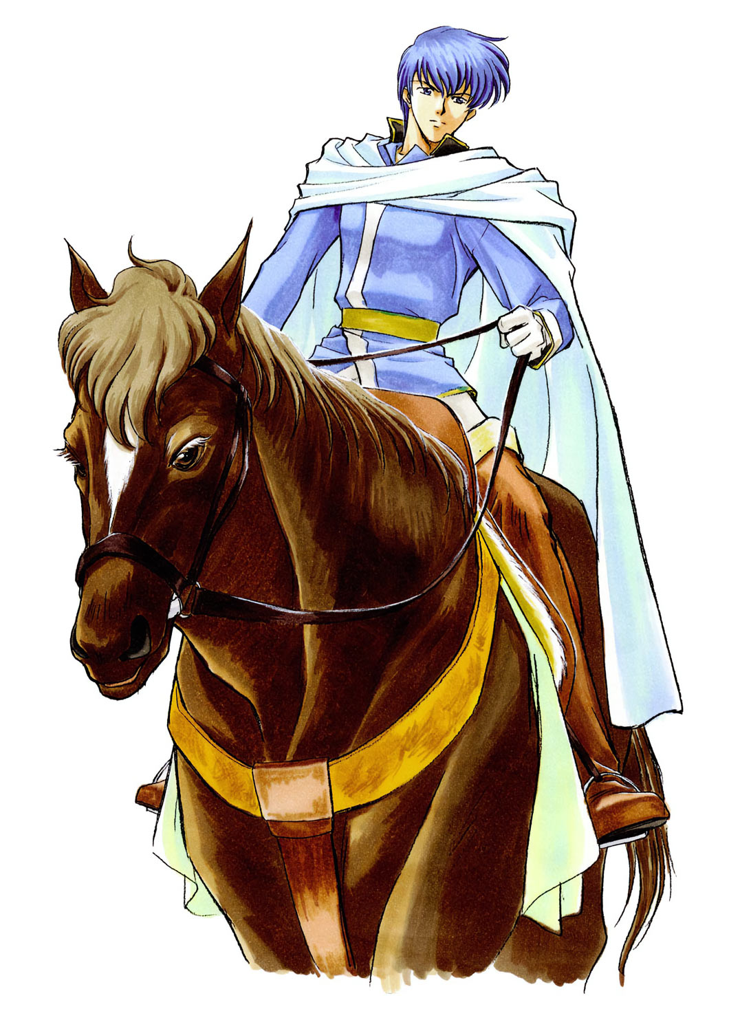 Finn Art from Fire Emblem: Thracia 776