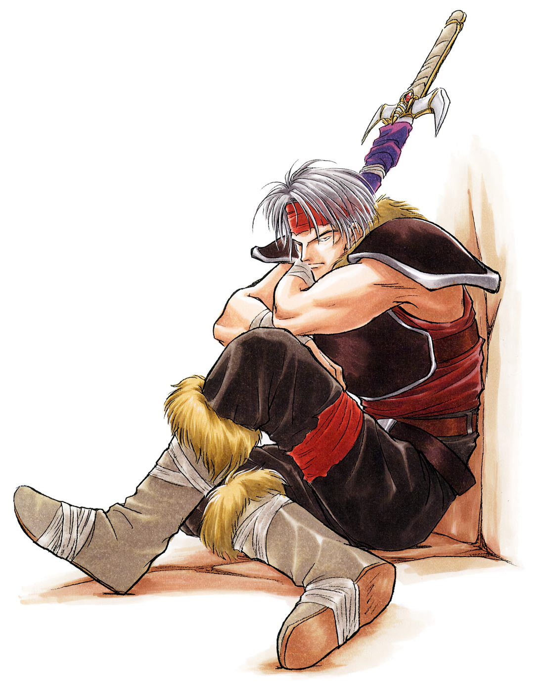 Galzus Art from Fire Emblem: Thracia 776