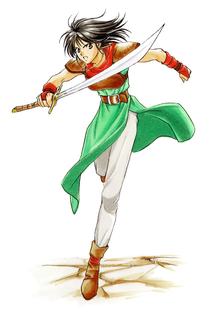 Mareeta Art from Fire Emblem: Thracia 776