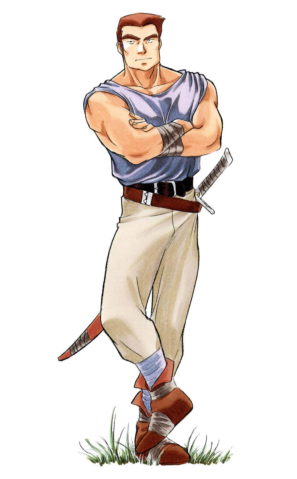 Ralf Art from Fire Emblem: Thracia 776