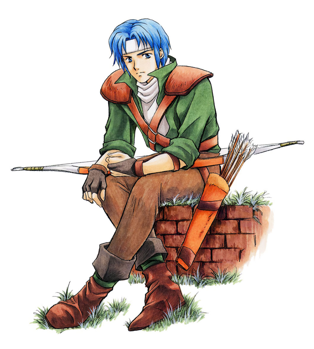 Ronan Art from Fire Emblem: Thracia 776