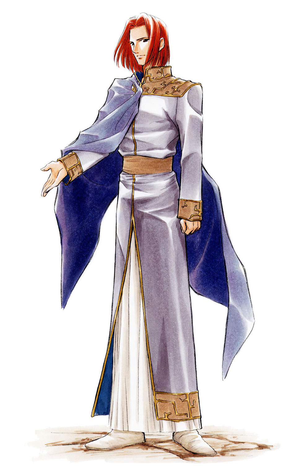 Saias Art from Fire Emblem: Thracia 776