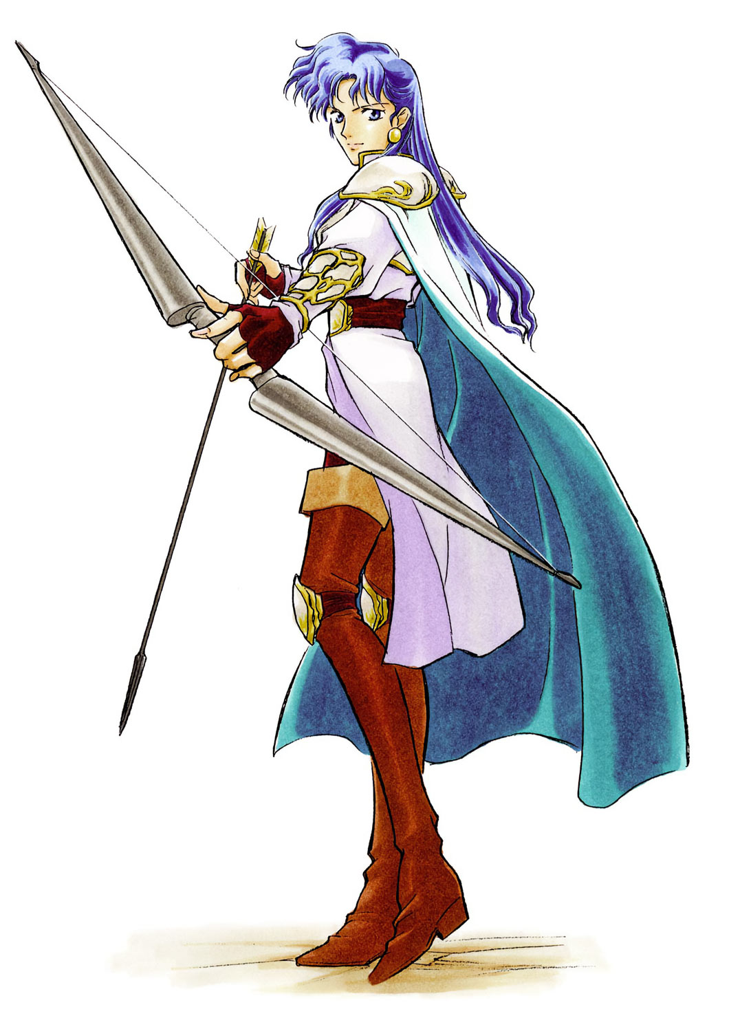 Selphina Art from Fire Emblem: Thracia 776