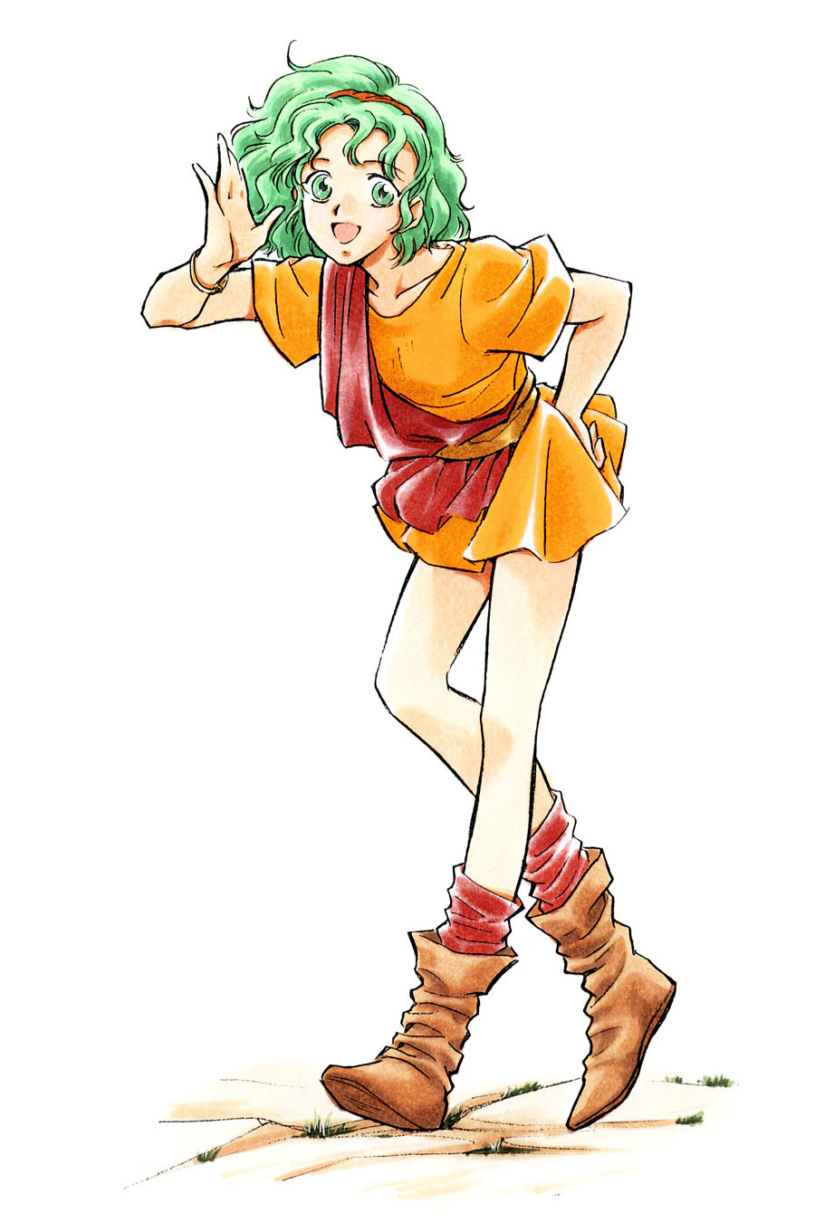 Tina Art from Fire Emblem: Thracia 776