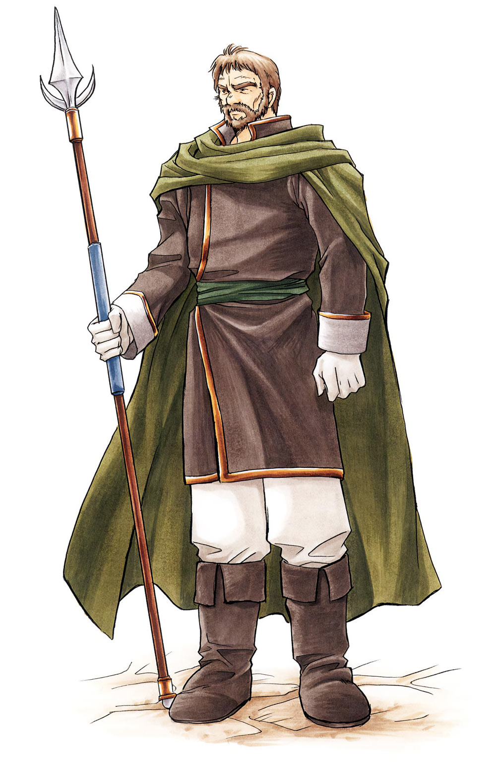 Xavier Art from Fire Emblem: Thracia 776