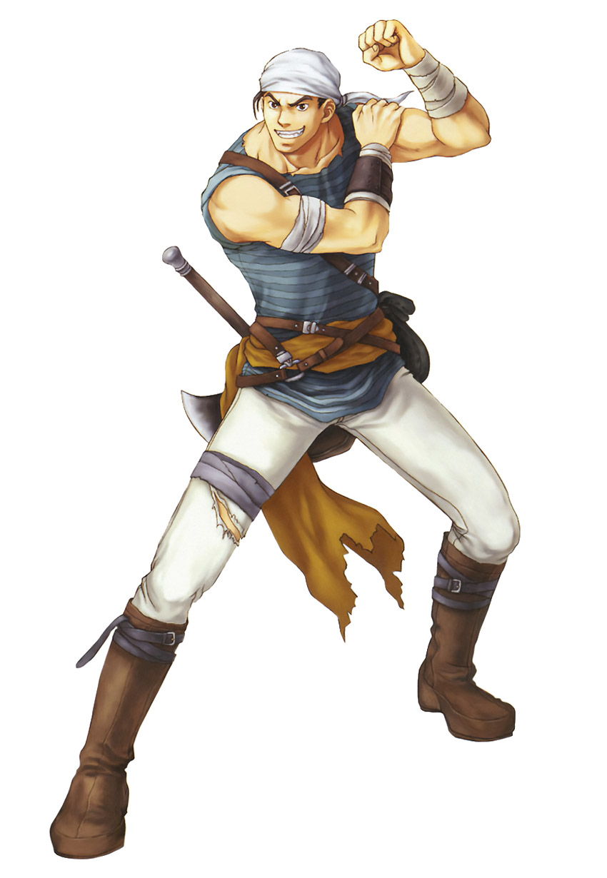 Dart Art from Fire Emblem: The Blazing Blade