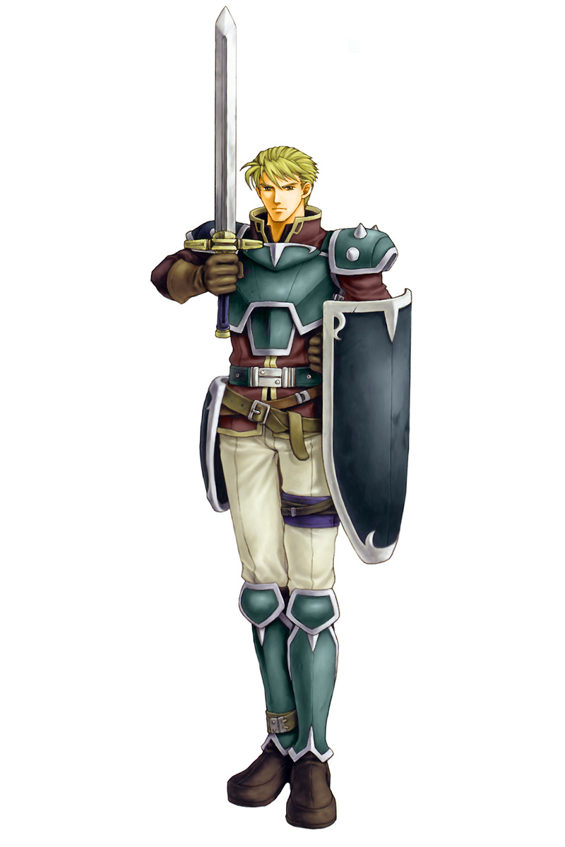 Harken Art from Fire Emblem: The Blazing Blade