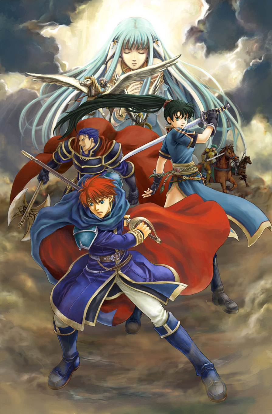 Key Art from Fire Emblem: The Blazing Blade