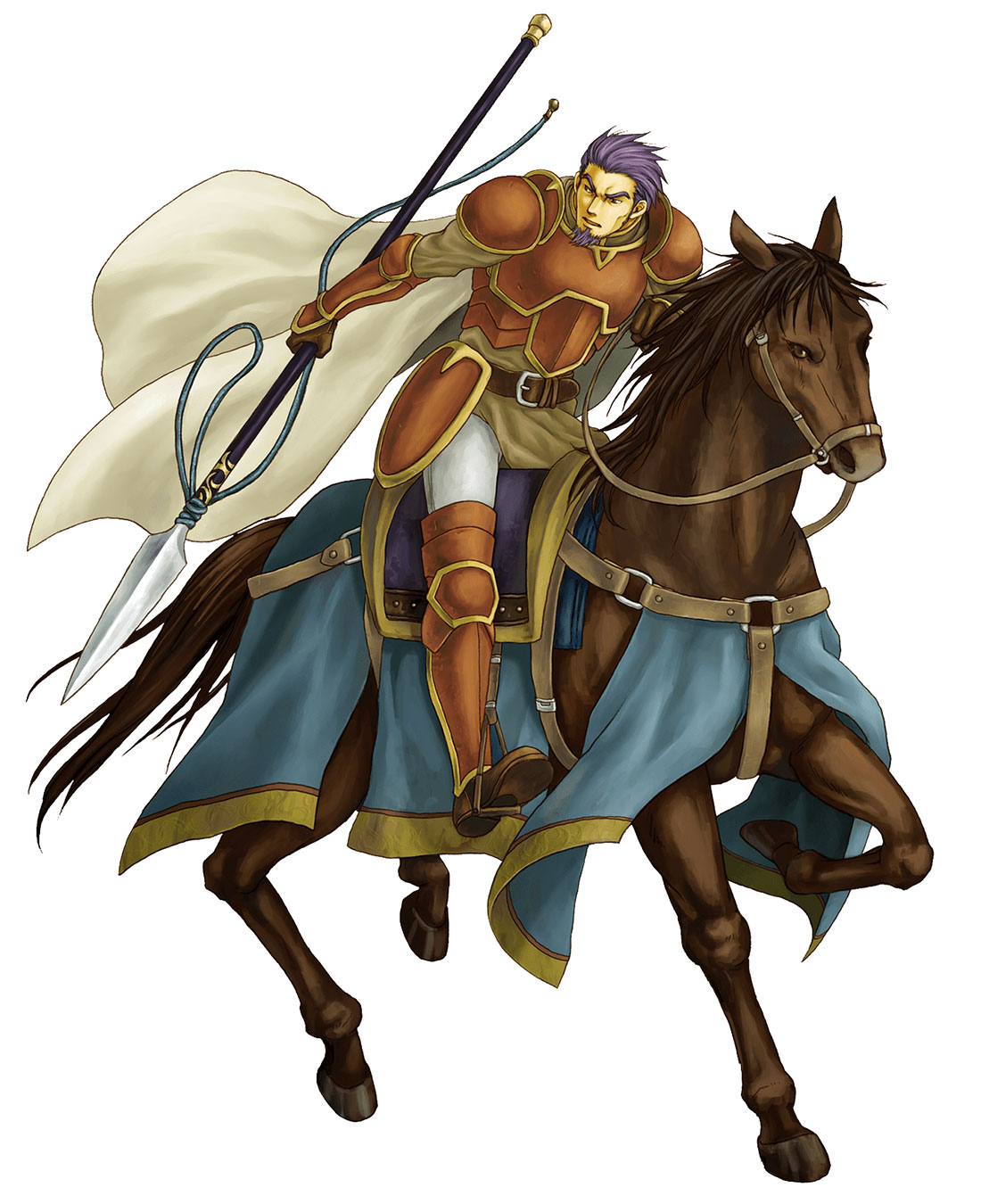 Marcus Art from Fire Emblem: The Blazing Blade