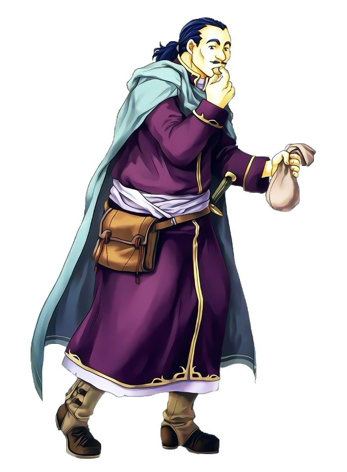 Merlinus Art from Fire Emblem: The Blazing Blade