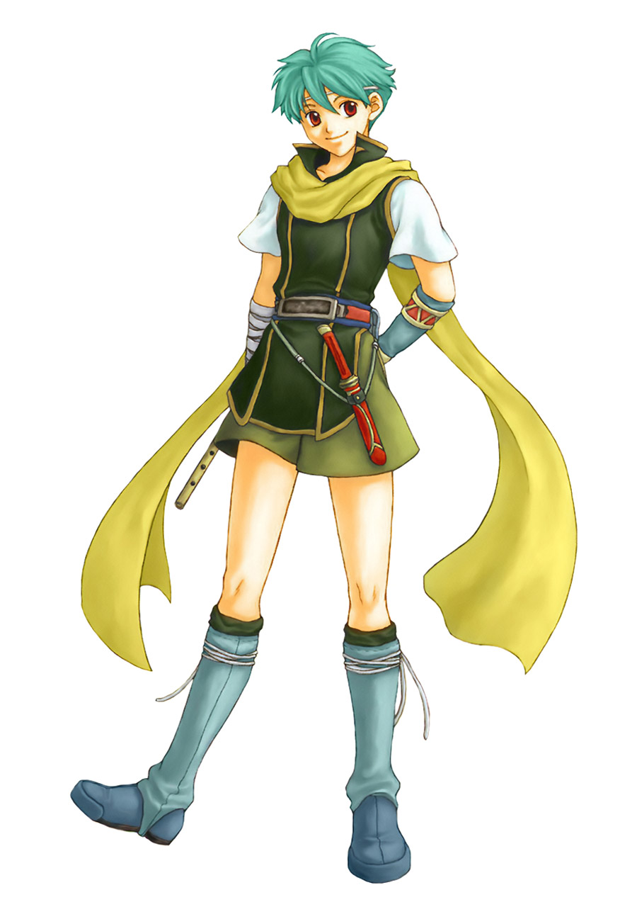 Nils Art from Fire Emblem: The Blazing Blade