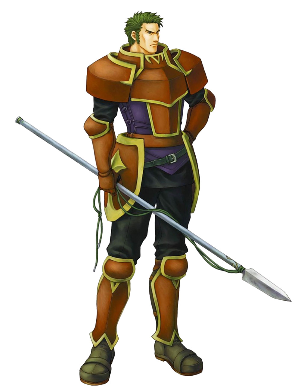 Oswin Art from Fire Emblem: The Blazing Blade