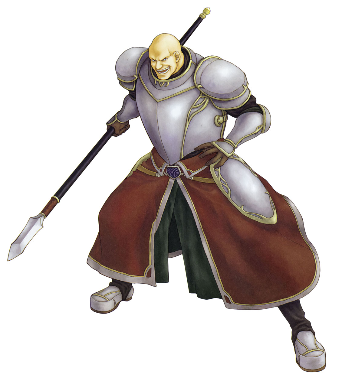 Wallace Art from Fire Emblem: The Blazing Blade