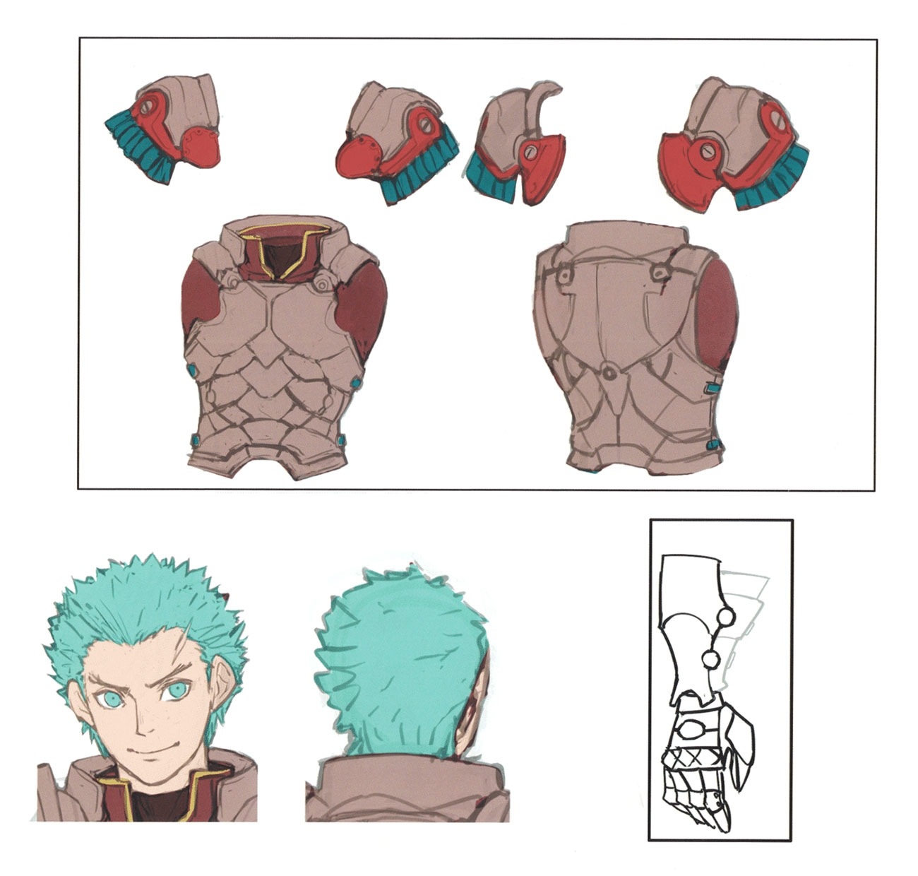 Caspar Concept Artwork from Fire Emblem Warriors: Three Hopes