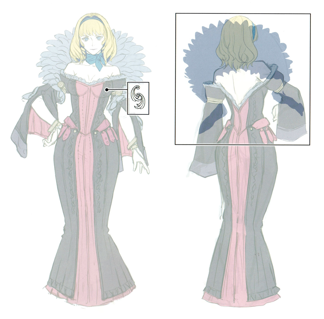Constance Concept Artwork from Fire Emblem Warriors: Three Hopes