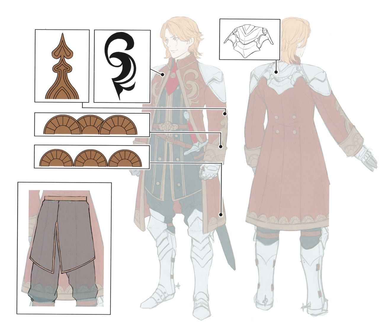 Ferdinand Concept Artwork from Fire Emblem Warriors: Three Hopes