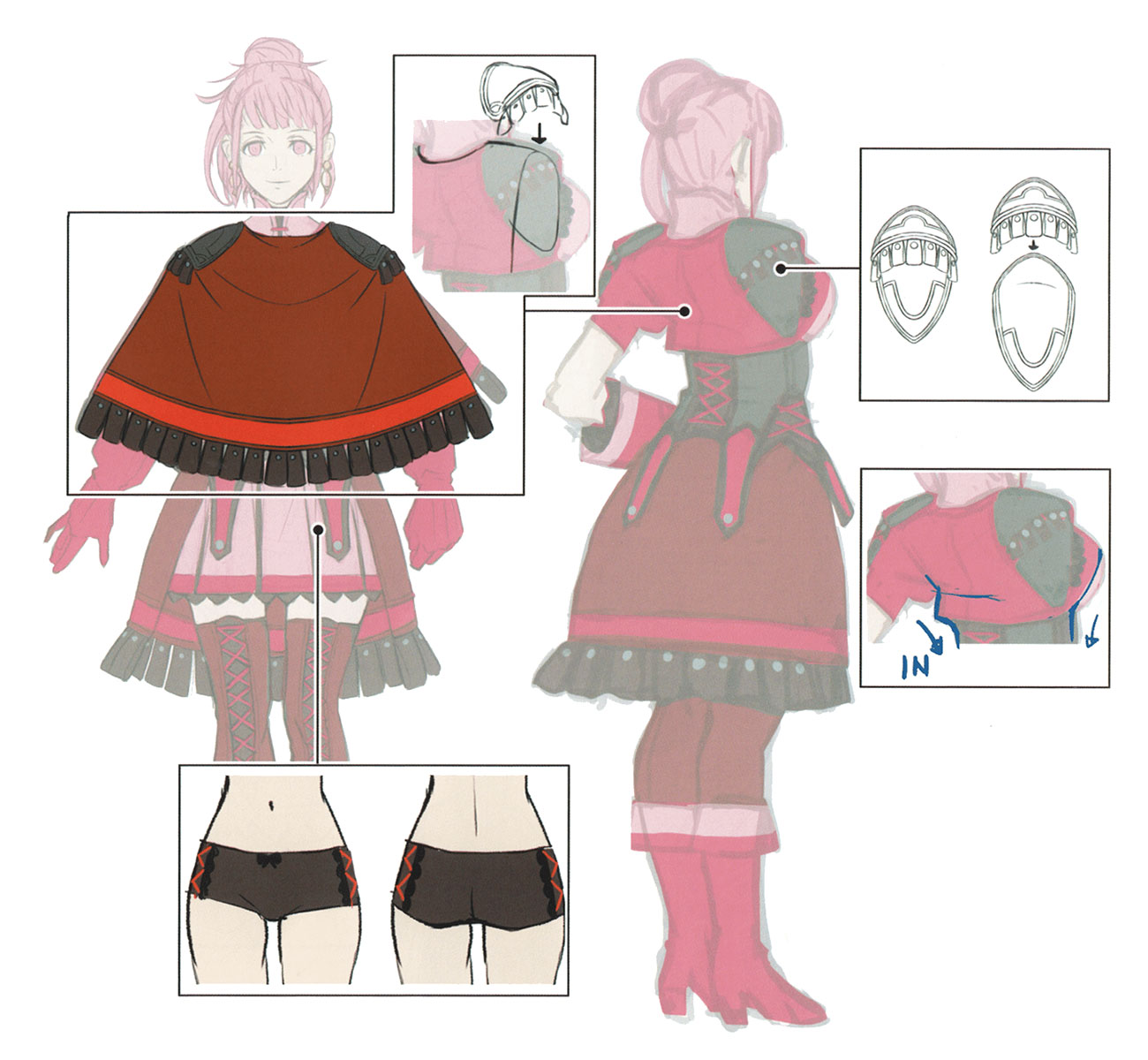 Hilda Concept Artwork from Fire Emblem Warriors: Three Hopes
