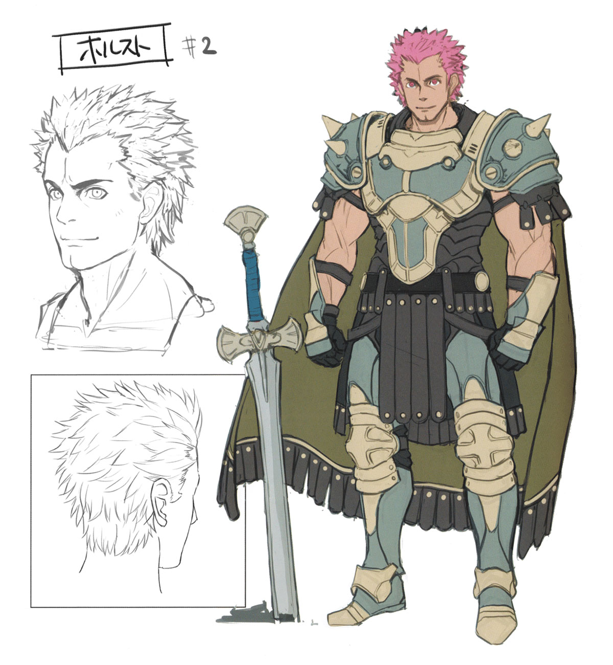 Holst Concept Art from Fire Emblem Warriors: Three Hopes