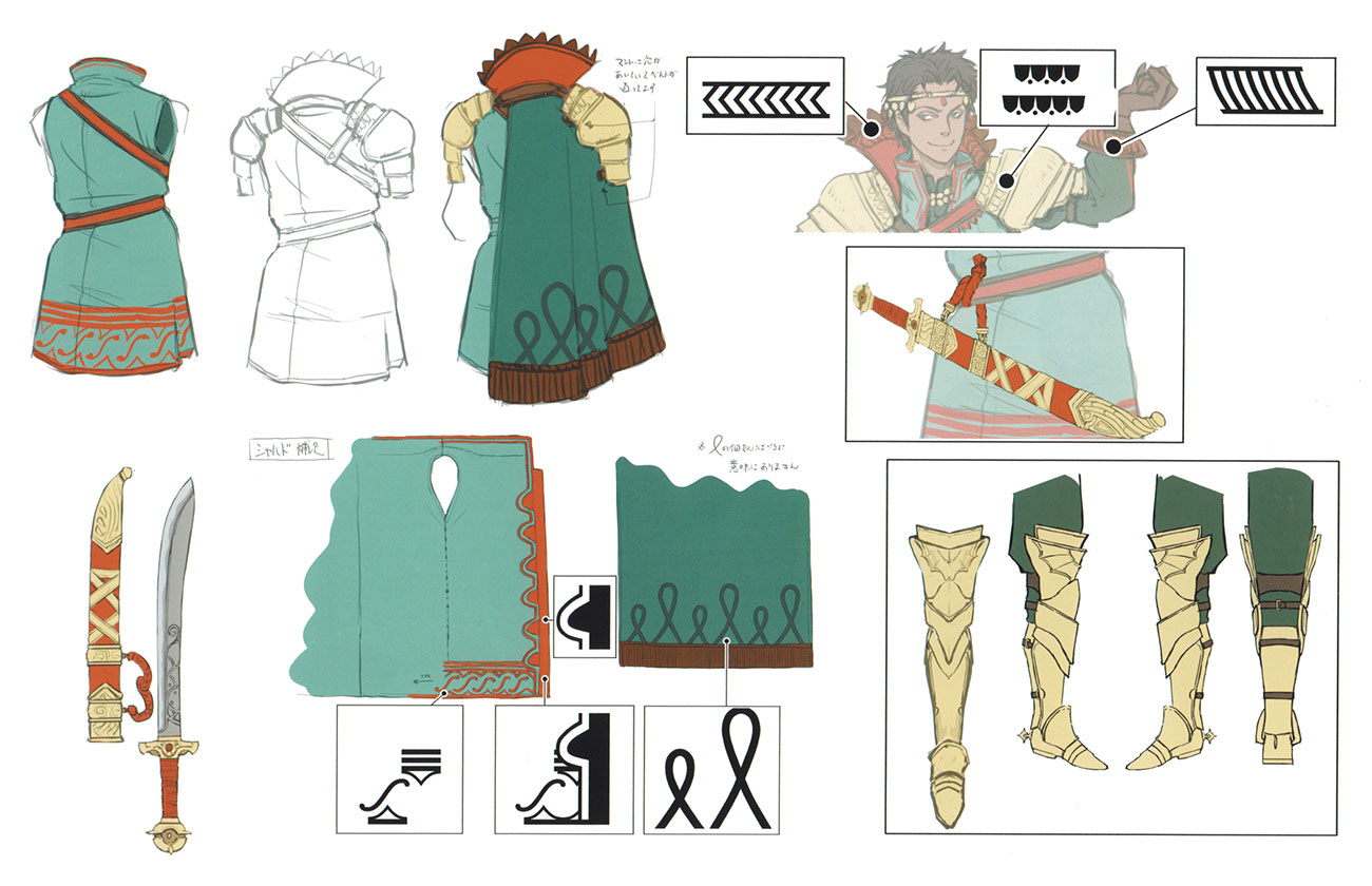 Shahid Concept Artwork from Fire Emblem Warriors: Three Hopes
