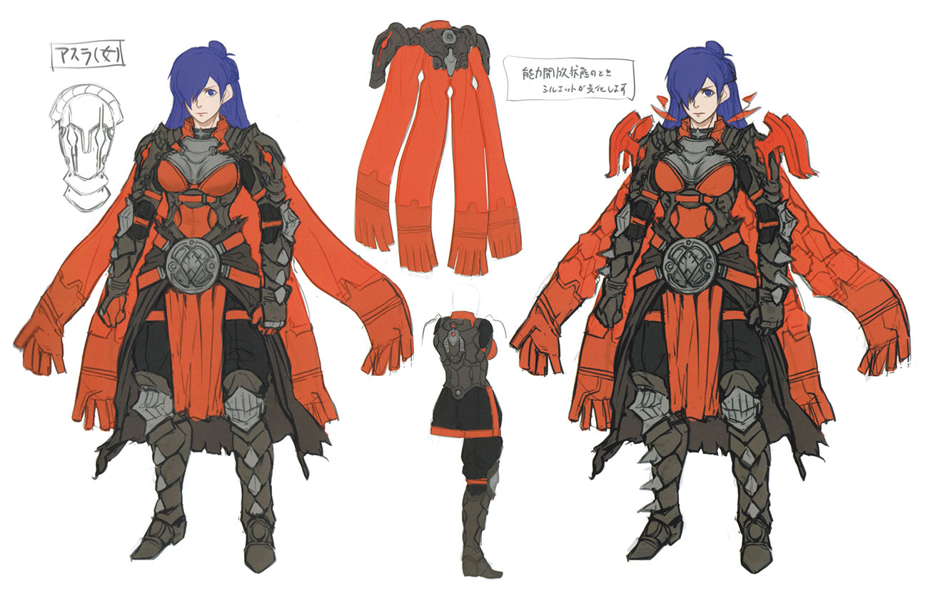 Shez Female Concept Artwork from Fire Emblem Warriors: Three Hopes