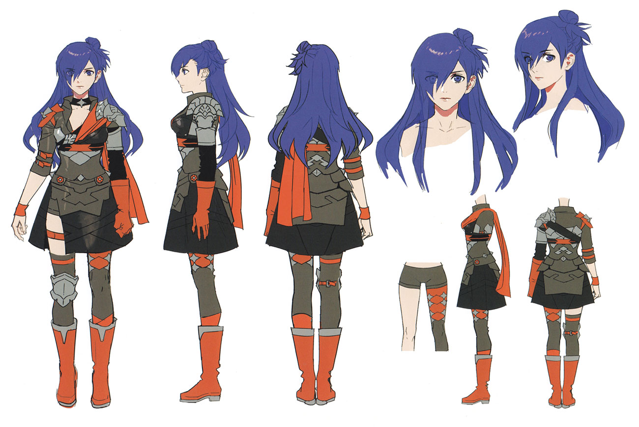 Shez Female Concept Art from Fire Emblem Warriors: Three Hopes