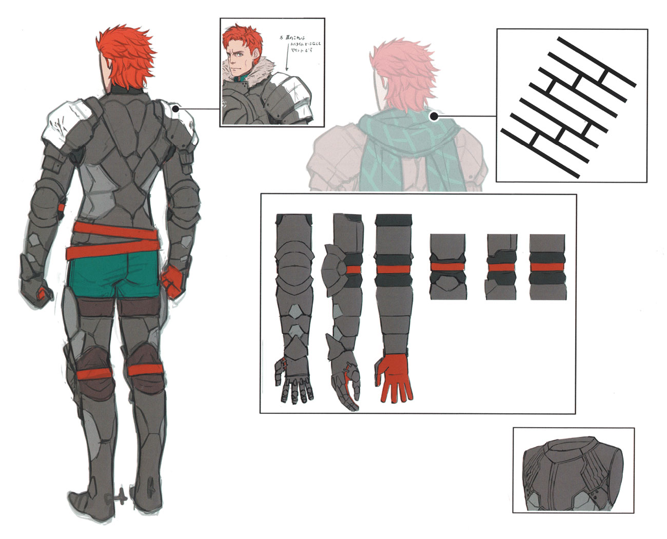 Sylvain Concept Artwork from Fire Emblem Warriors: Three Hopes