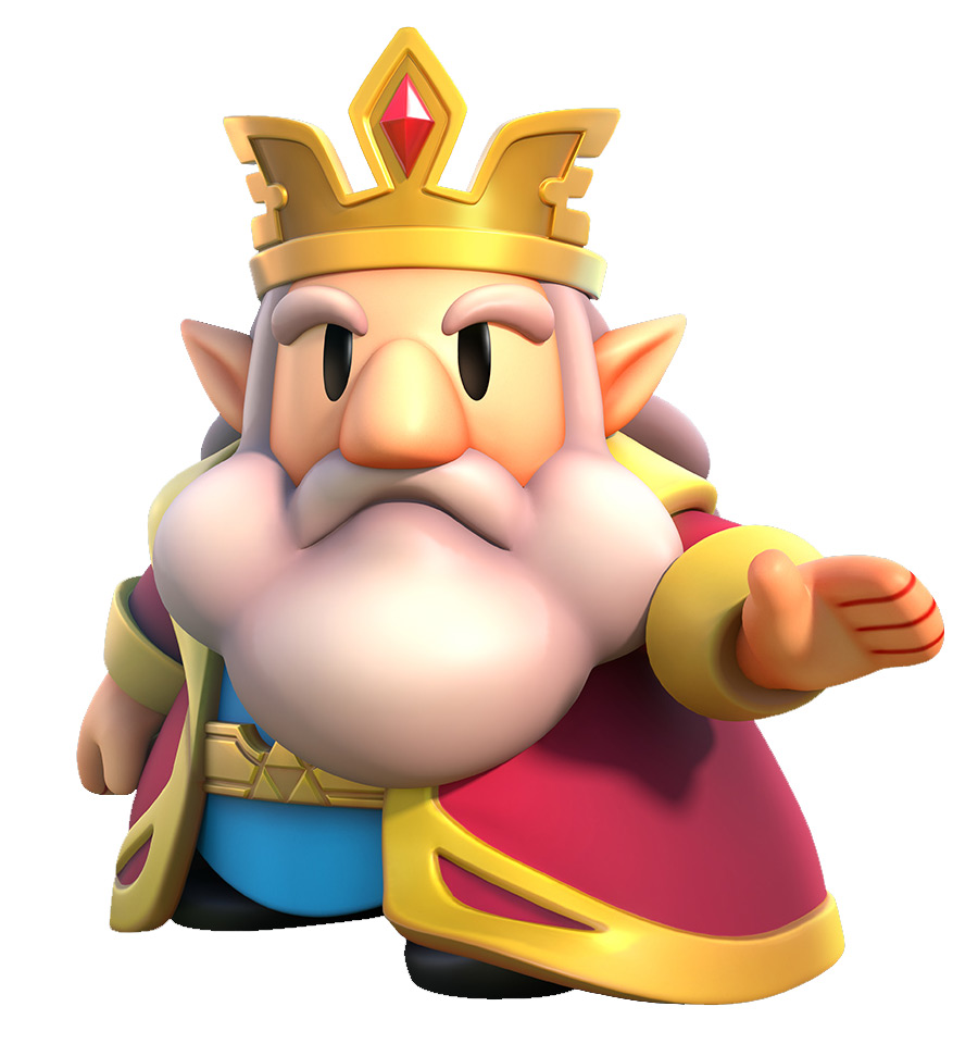 King of Hyrule Art from The Legend of Zelda: Echoes of Wisdom