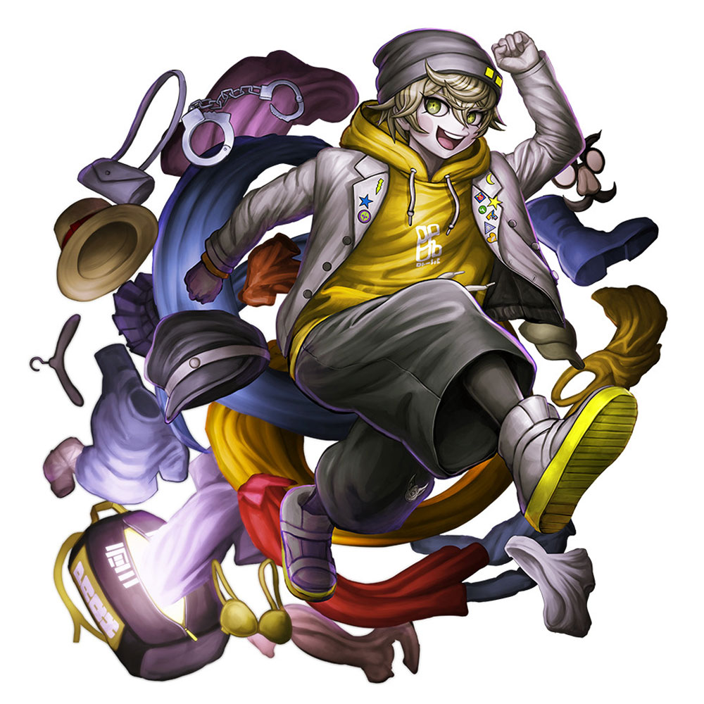 Desuhiko Thunderbolt Art from Master Detective Archives: Rain Code