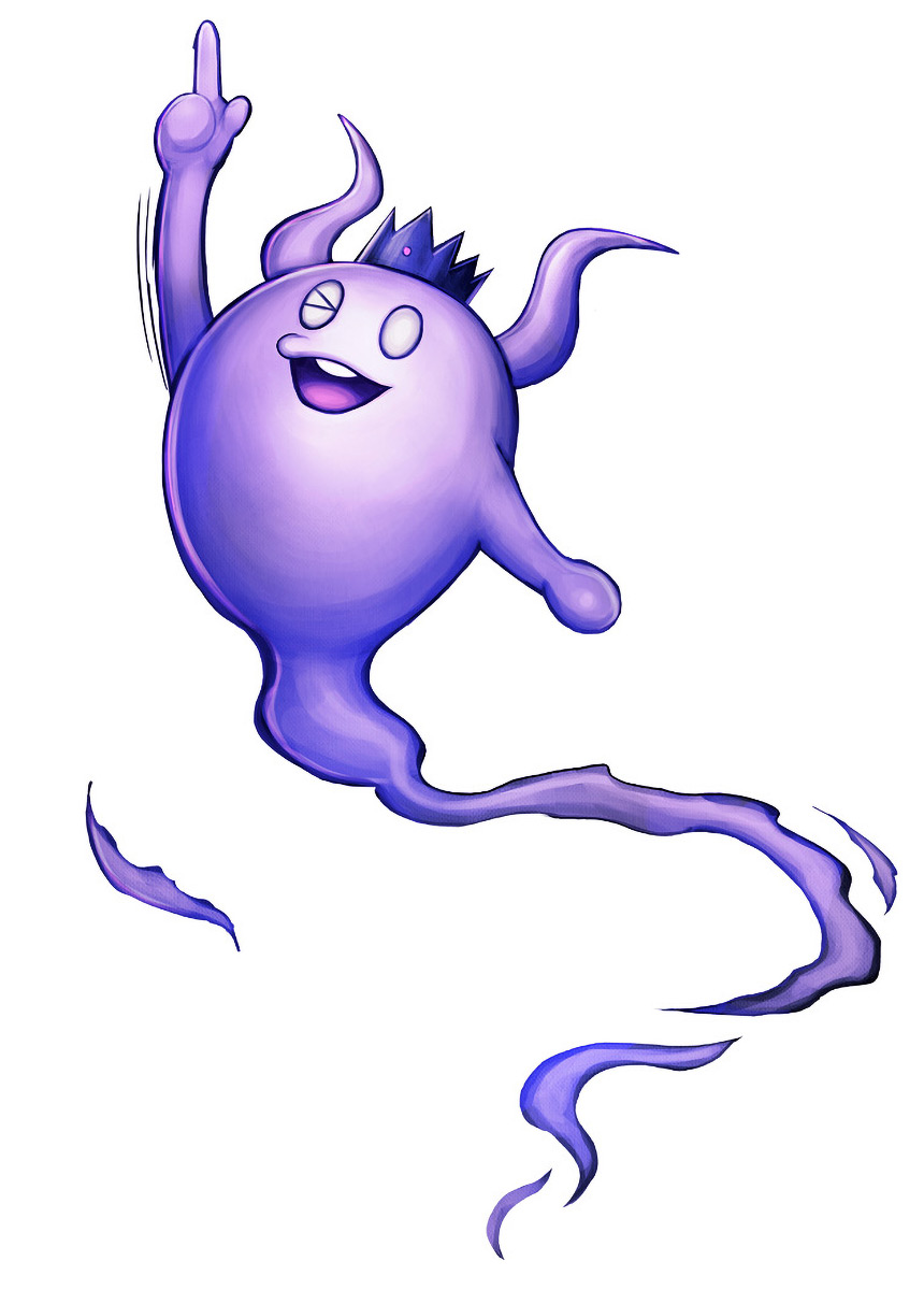 Shinigami Spirit Form Art from Master Detective Archives: Rain Code