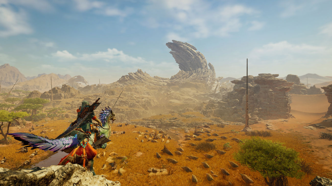 Announcement Visual from Monster Hunter Wilds