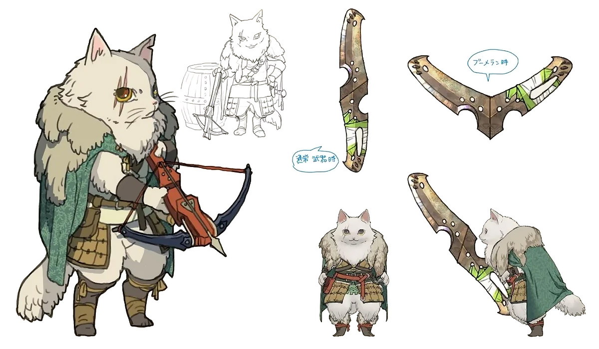 Athos Concept Art from Monster Hunter Wilds