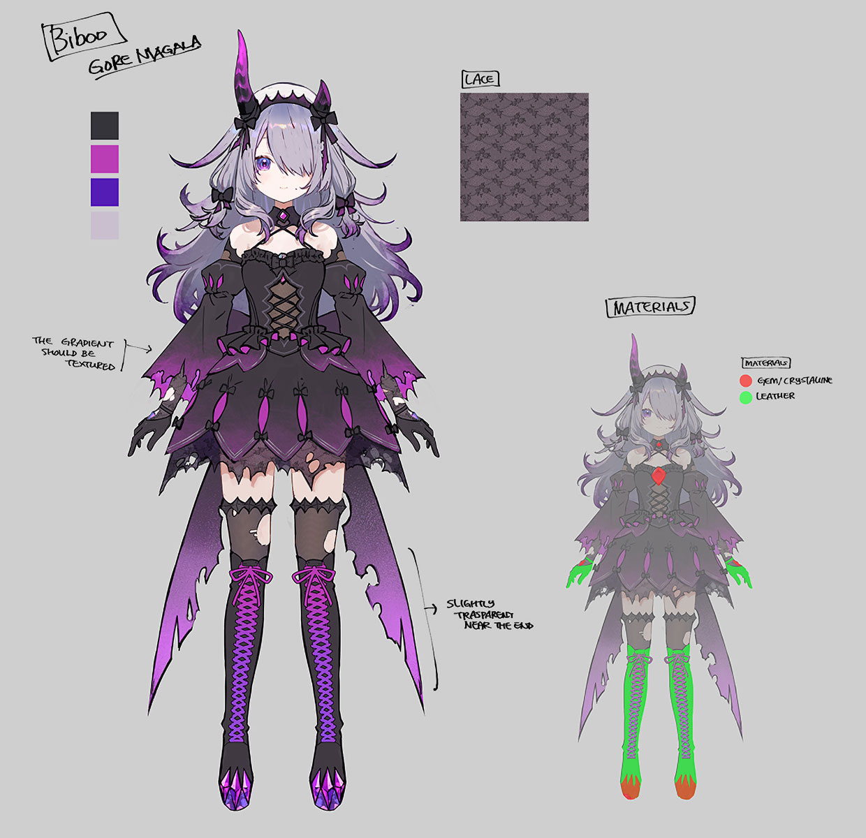 Biboo's Gore Magala Outfit Art from Monster Hunter Wilds