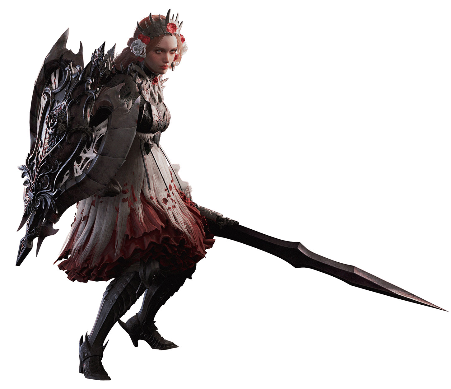 Charge Blade (Female) Art from Monster Hunter Wilds