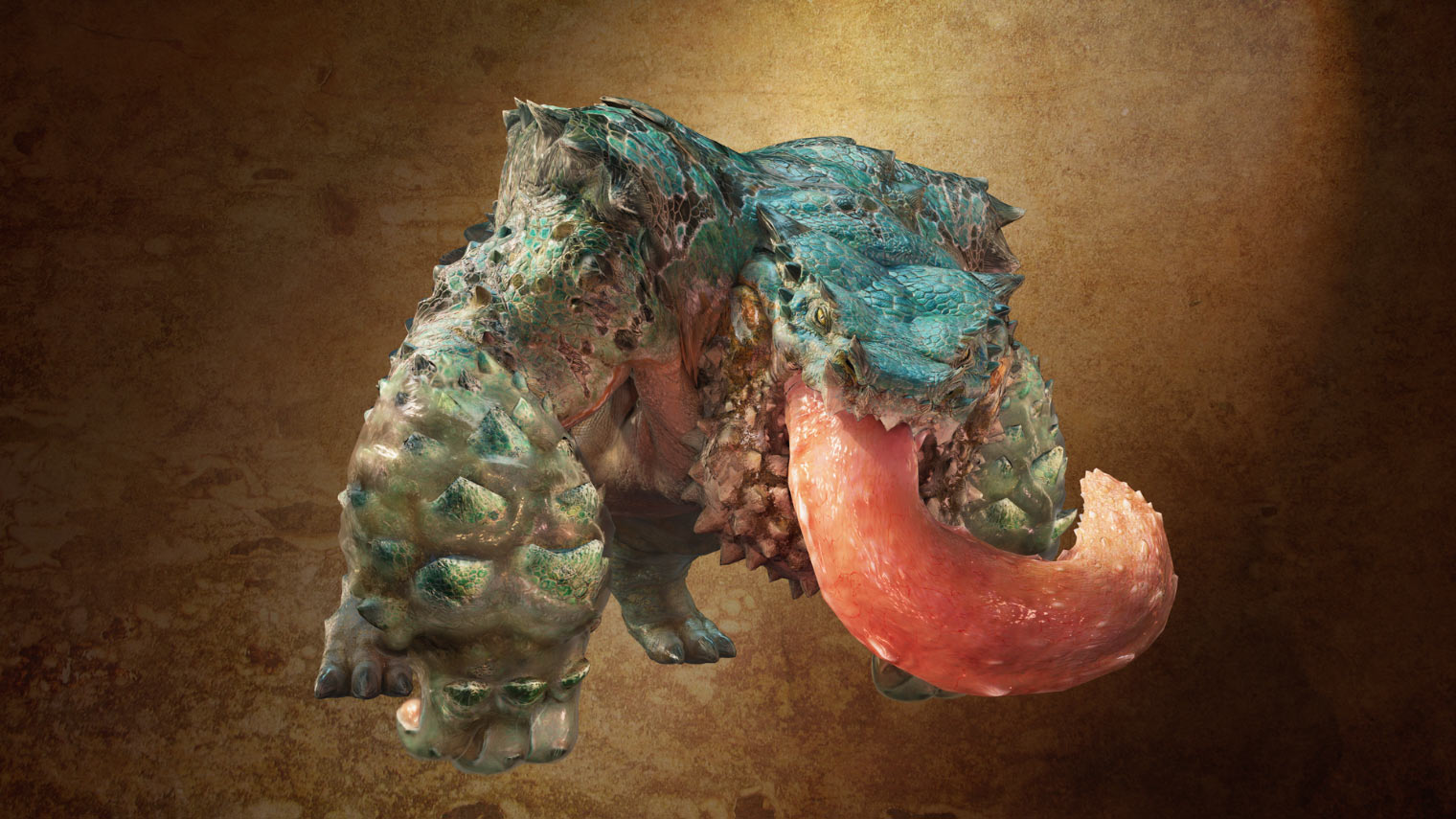 Chatacabra Artwork from Monster Hunter Wilds