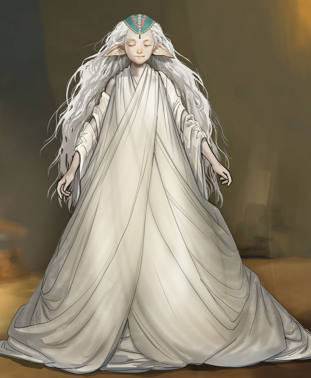 Diva Concept Art from Monster Hunter Wilds