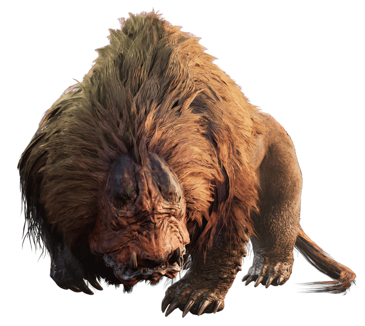 Doshaguma Art from Monster Hunter Wilds