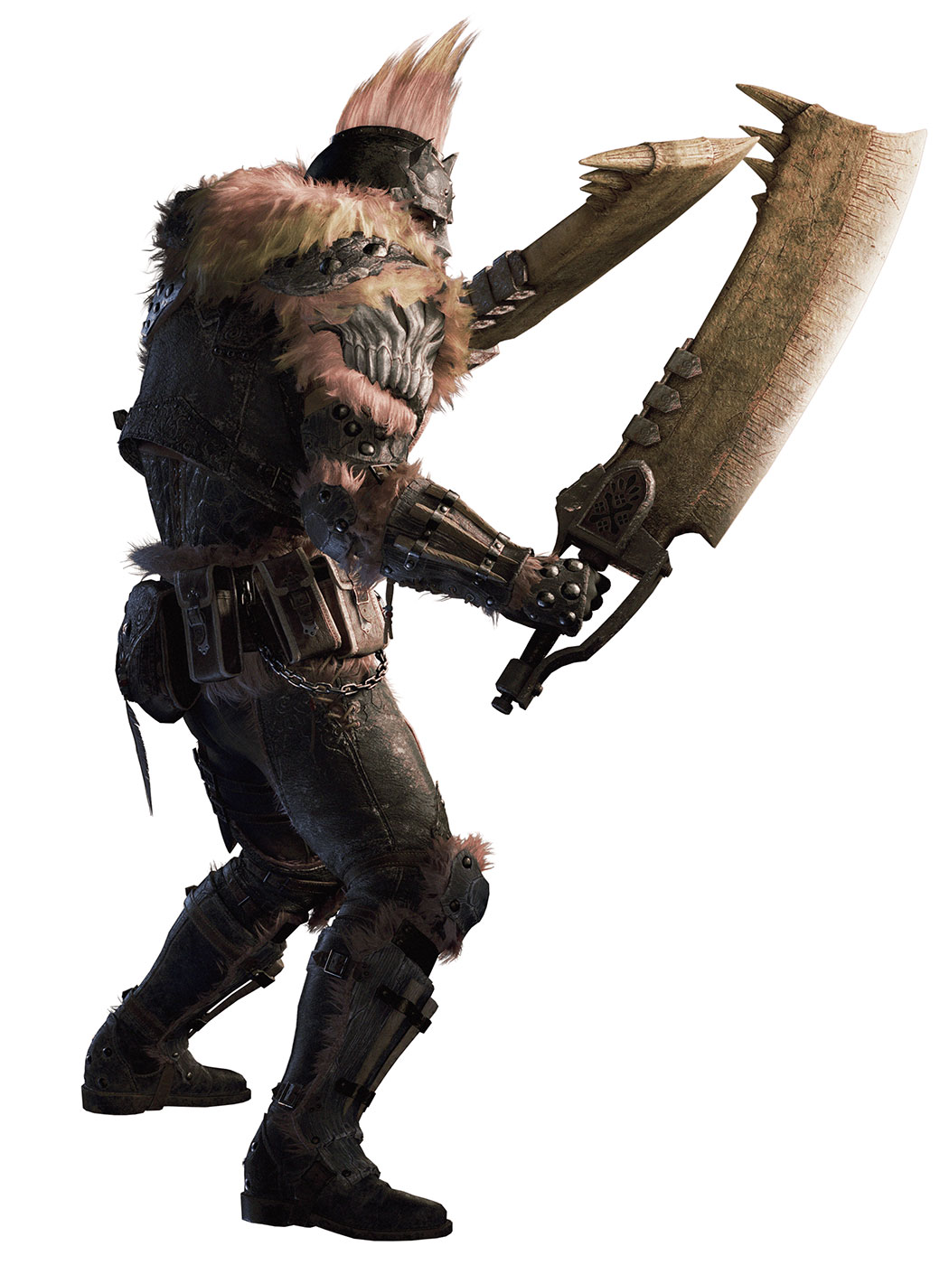 Dual Blades (Male) Art from Monster Hunter Wilds