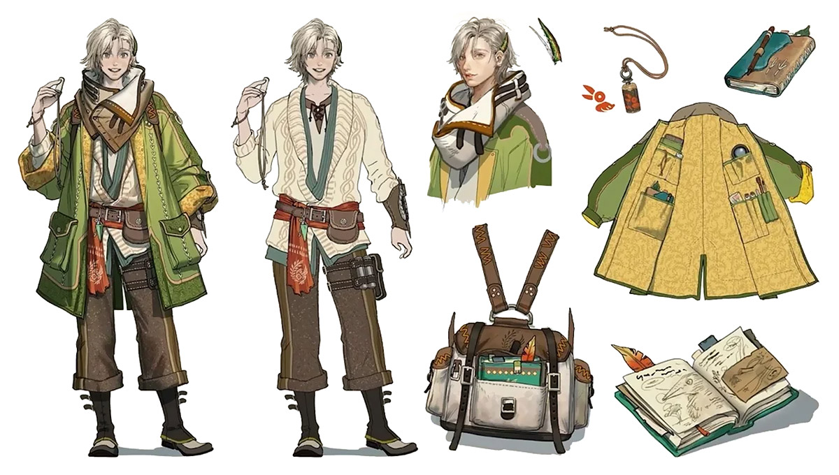 Erik Concept Art from Monster Hunter Wilds