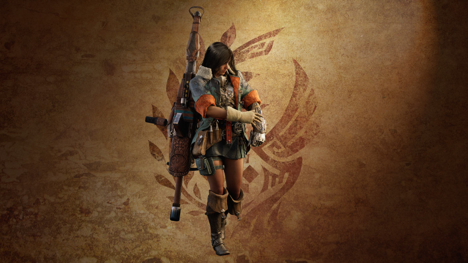 Female Hunter Artwork from Monster Hunter Wilds