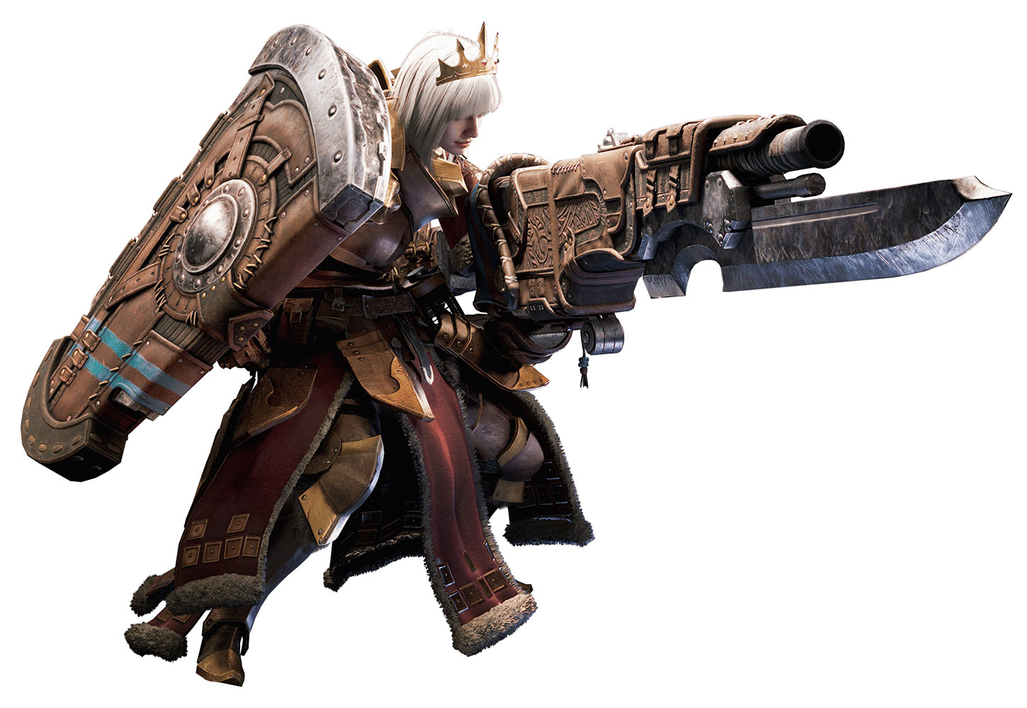 Gunlance (Female) Art from Monster Hunter Wilds
