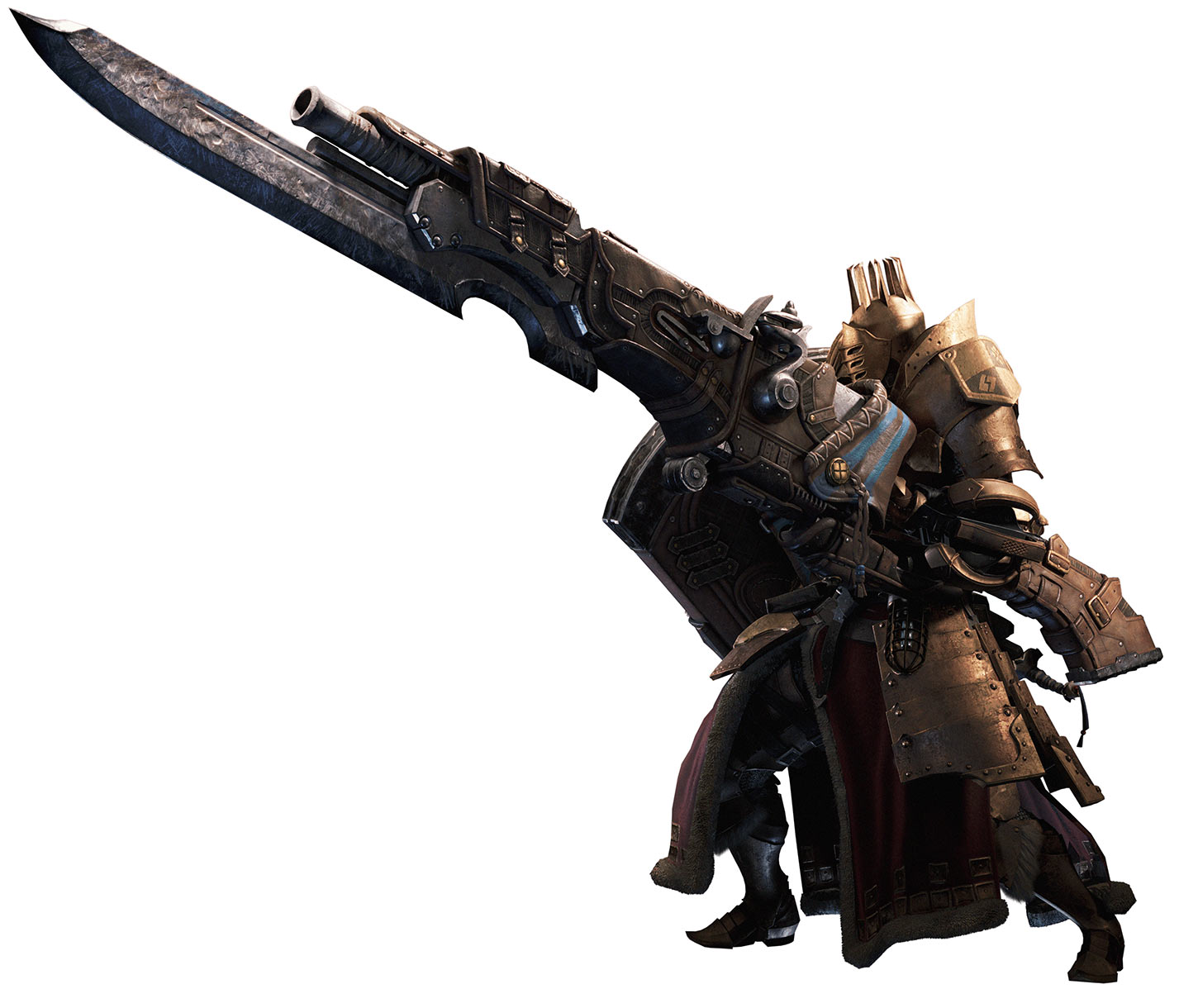 Gunlance (Male) Art from Monster Hunter Wilds