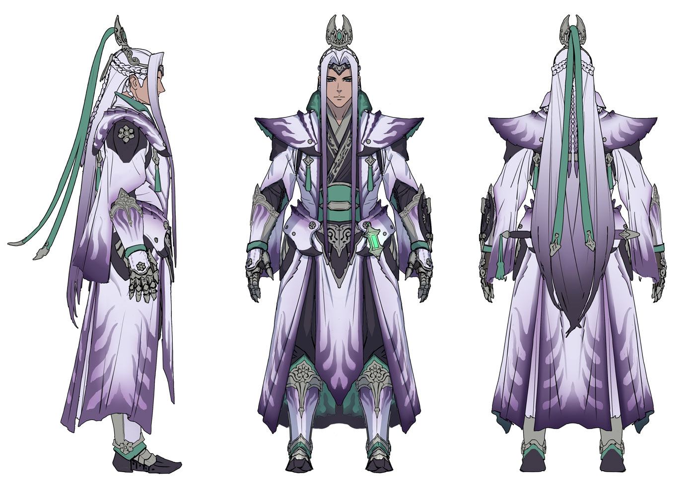 Hirabami Armor Set (Male) Art from Monster Hunter Wilds