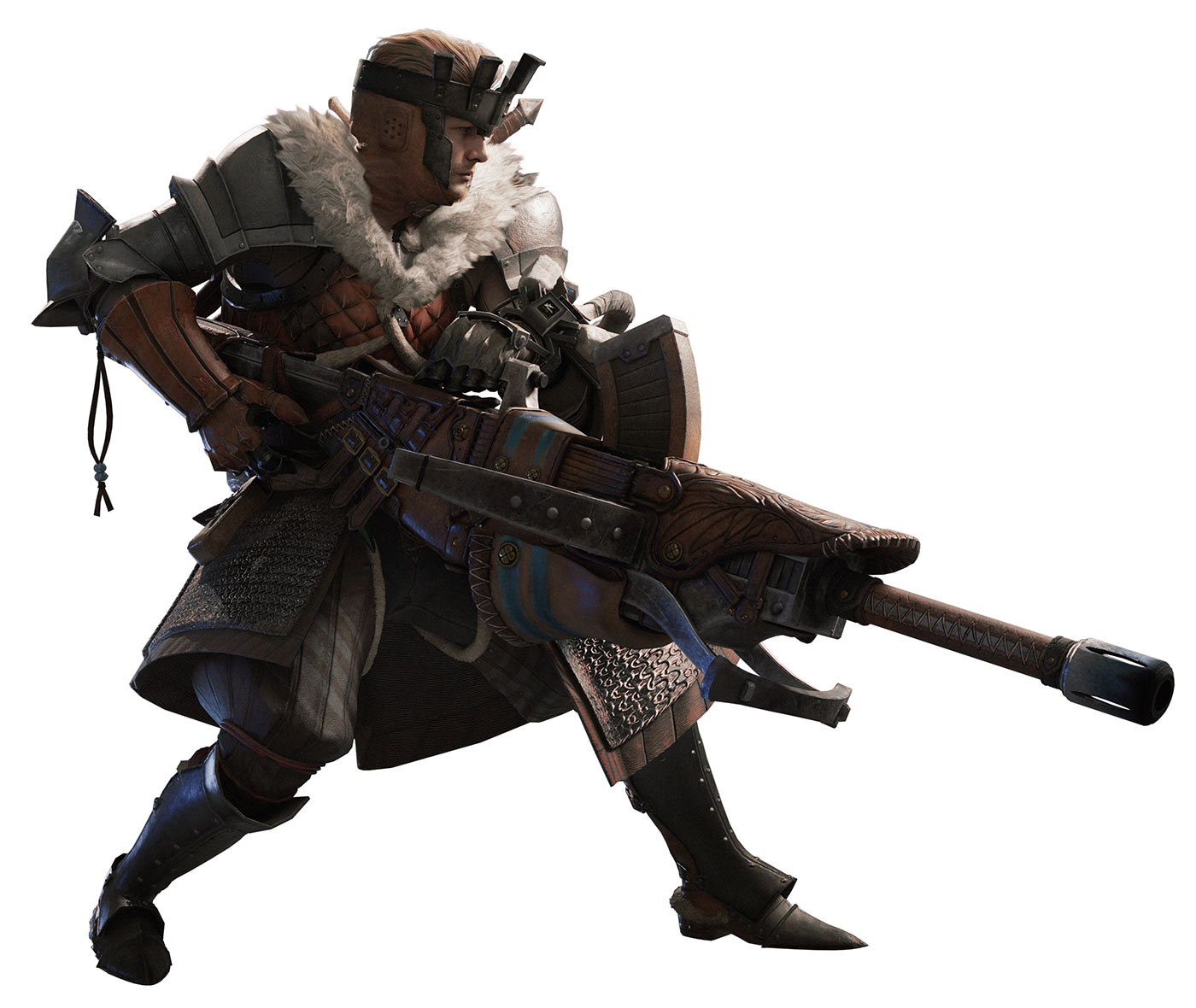 Light Bowgun (Male) Art from Monster Hunter Wilds