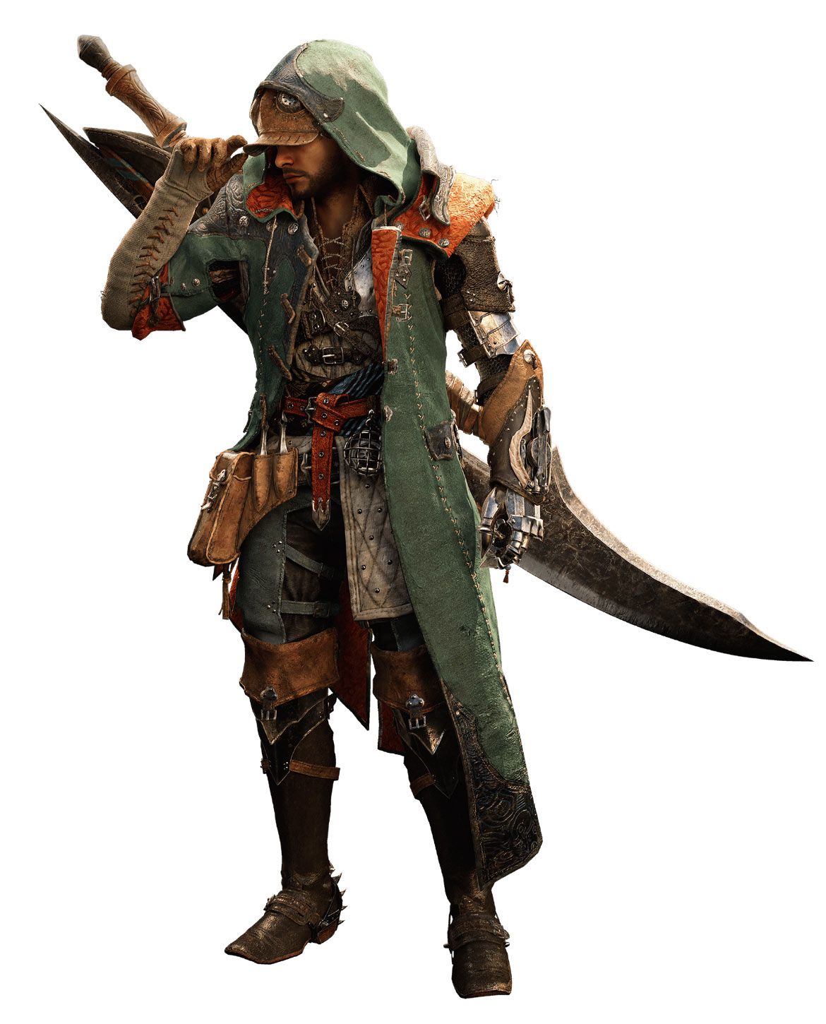 Male Hunter Art from Monster Hunter Wilds